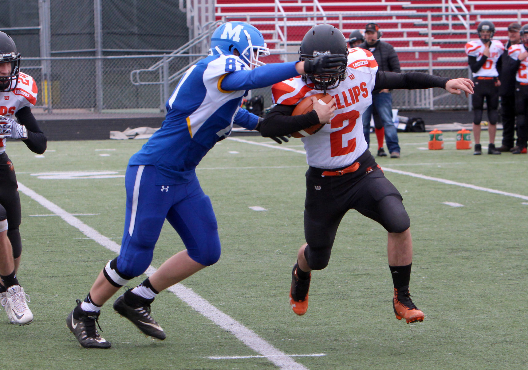 Phillips at McDonell football 9-29-18